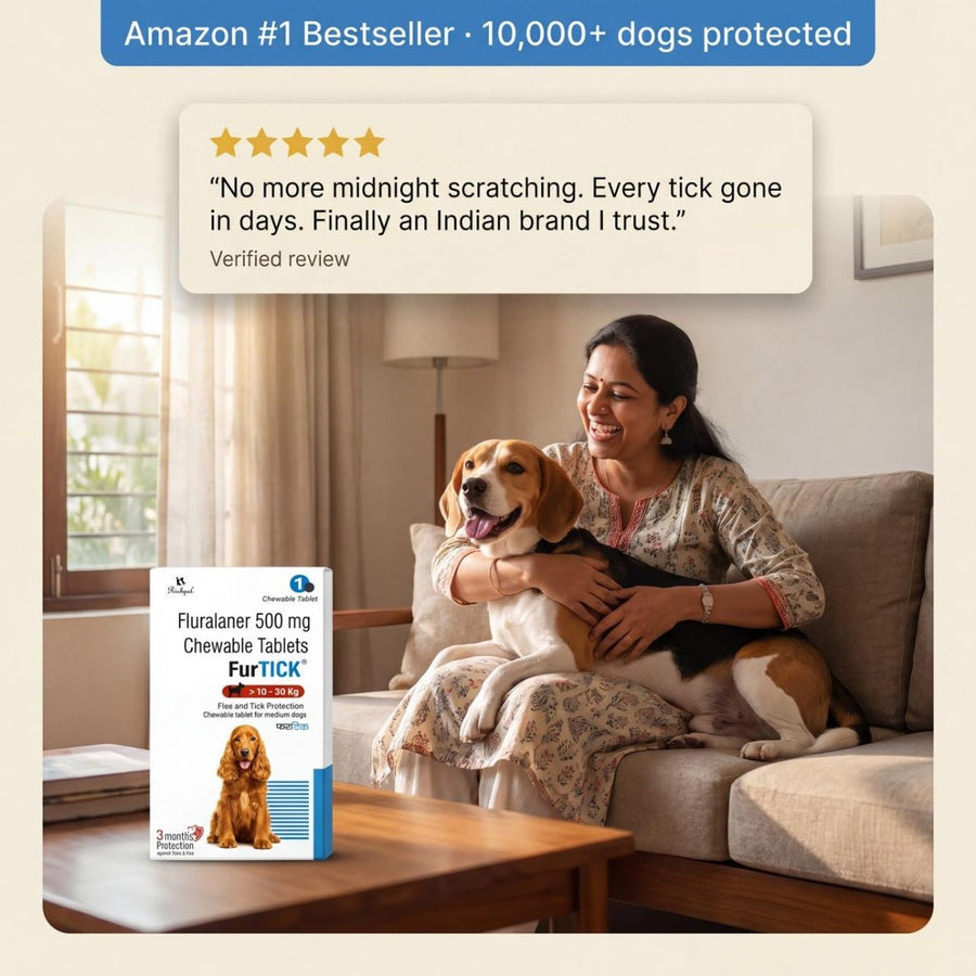 (10-20kg) 90-Day Tick & Flea Protection Chew - Richpet StoreRichpet Store