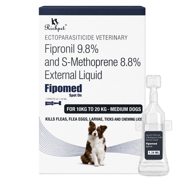 (10-20Kg) Monthly Tick & Flea Spot-On Pipette - Richpet StoreRichpet Store