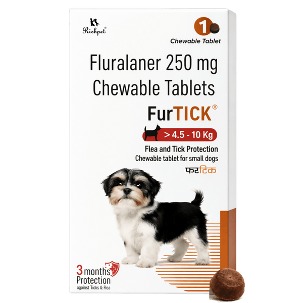 (4.5-10kg) 90-Day Tick & Flea Protection Chew - Richpet StoreRichpet Store