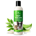 Richpet™ Neem & Aloevera Pet Shampoo, (300ml) with Bath Scrubber