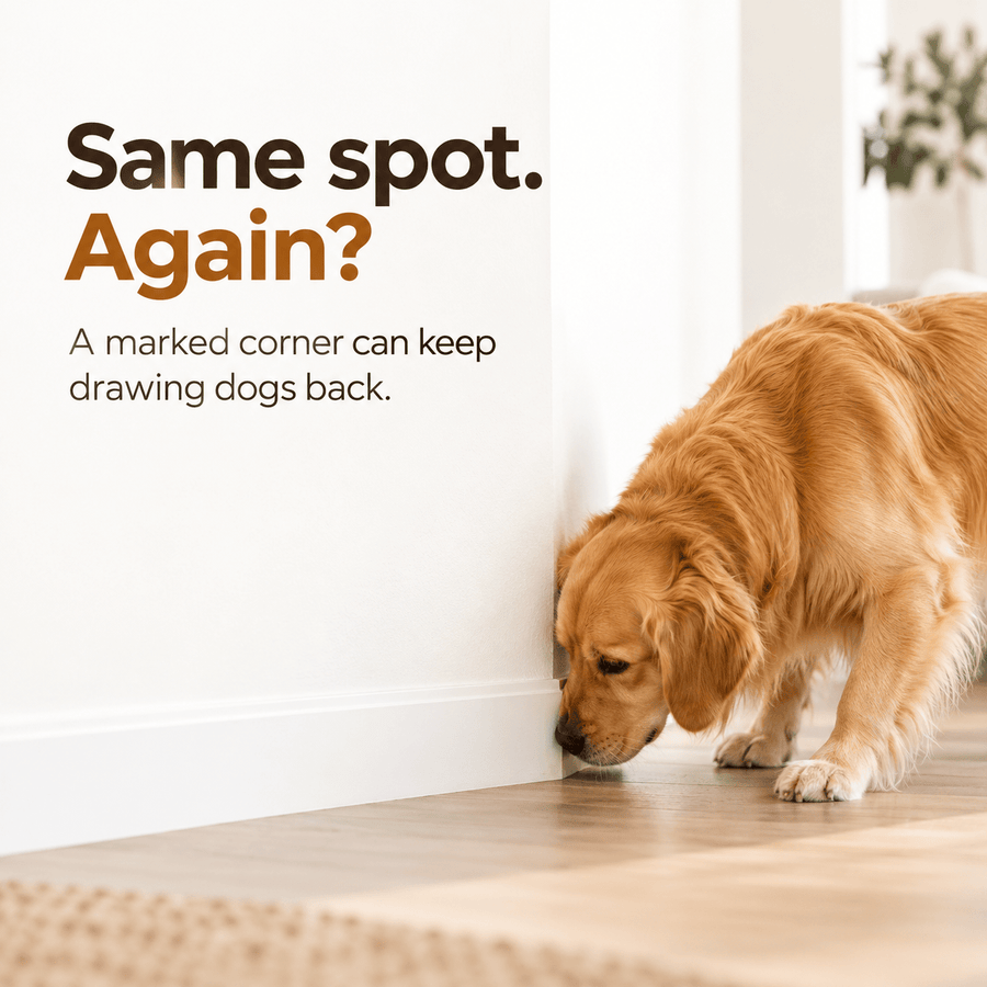 Richpet No-Mark Training Spray 200ml | Dog Repellent Spray | Stops Unwanted Peeing & Pooping | Indoor & Outdoor - Richpet StoreRichpet Store