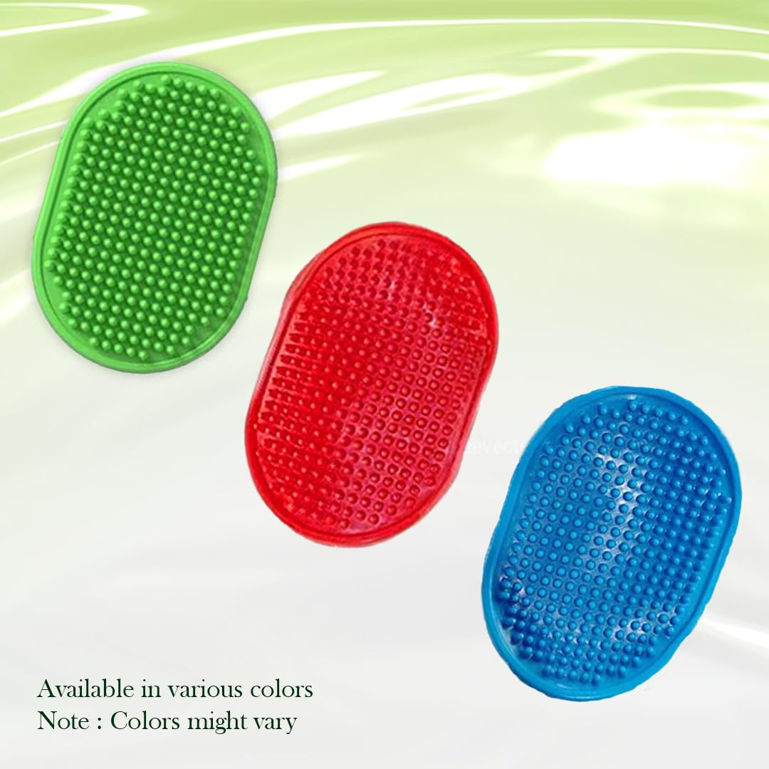 Richpet Pet Bathing & Massage Glove – Soft Rubber Grooming Brush for Dogs, Cats & Small Pets - Richpet StoreRichpet Store