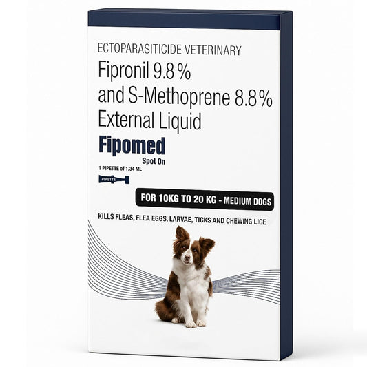 Richpet Spot On for Dogs (10 to 20kg), Topical Solution with Protection from Fleas, Ticks & Lice - Richpet StoreRichpet Store