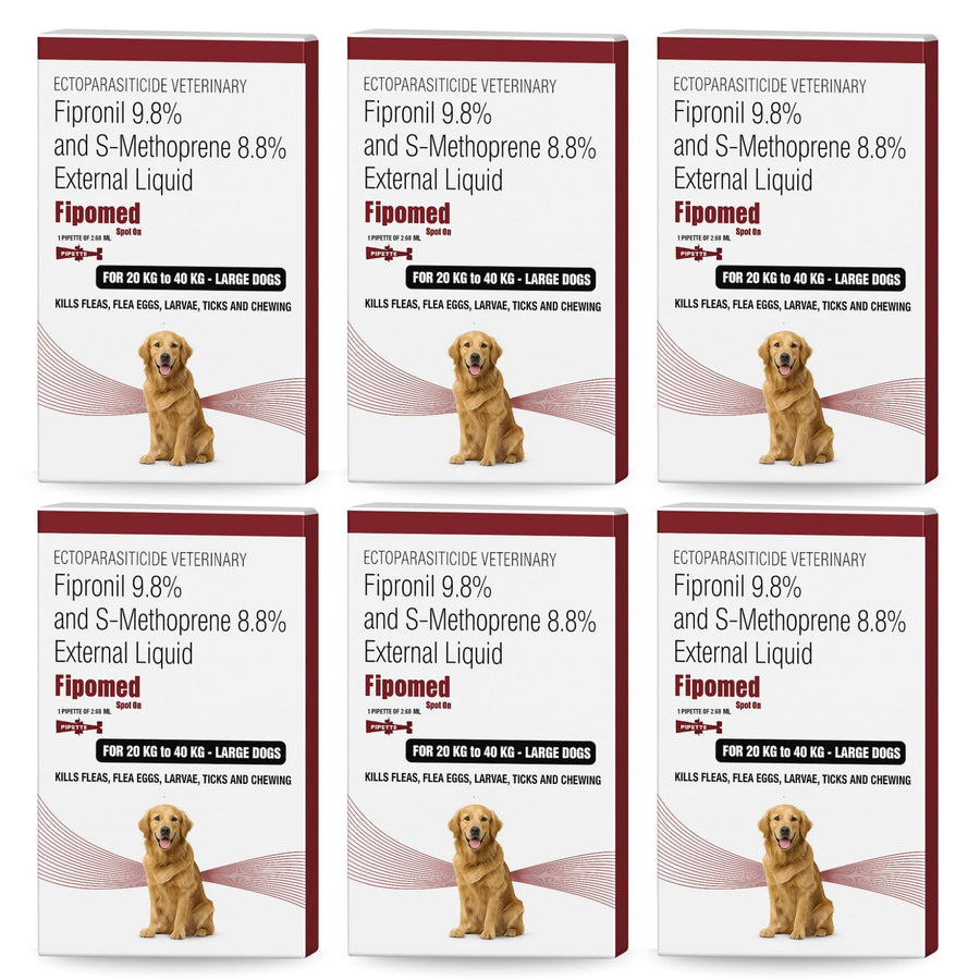 Richpet Spot On for Large Dogs (20 to 40kg), Topical Solution with Protection from Fleas, Ticks & Lice - Richpet StoreRichpet Store