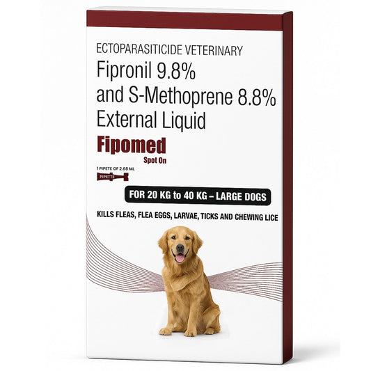 Richpet Spot On for Large Dogs (20 to 40kg), Topical Solution with Protection from Fleas, Ticks & Lice - Richpet StoreRichpet Store