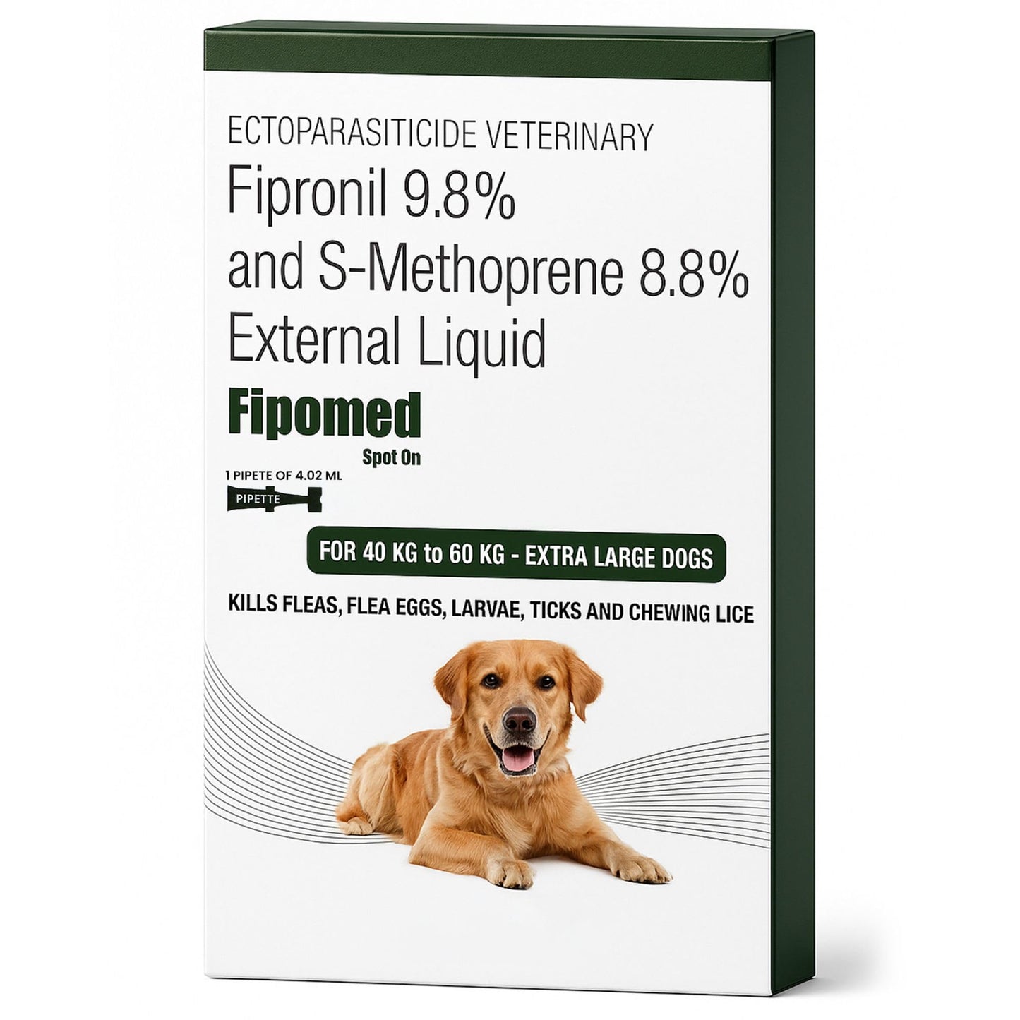 Richpet Spot On for Large Dogs (40 to 60kg), Topical Solution with Protection from Fleas, Ticks & Lice - Richpet StoreRichpet Store