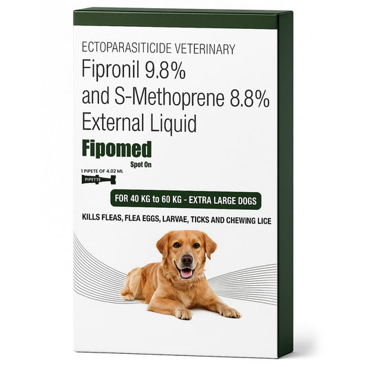 Richpet Spot On for Large Dogs (40 to 60kg), Topical Solution with Protection from Fleas, Ticks & Lice - Richpet StoreRichpet Store