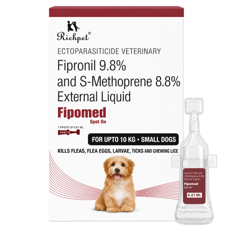 (0-10Kg) Monthly Tick & Flea Spot-On Pipette - Richpet StoreRichpet Store