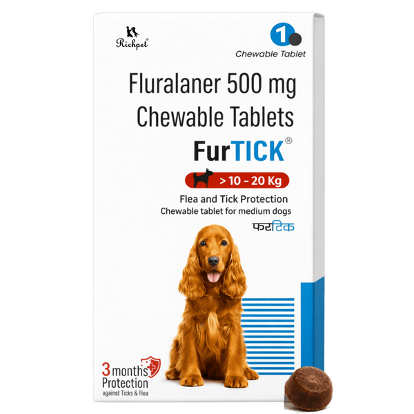 (10-20kg) 90-Day Tick & Flea Protection Chew - Richpet StoreRichpet Store