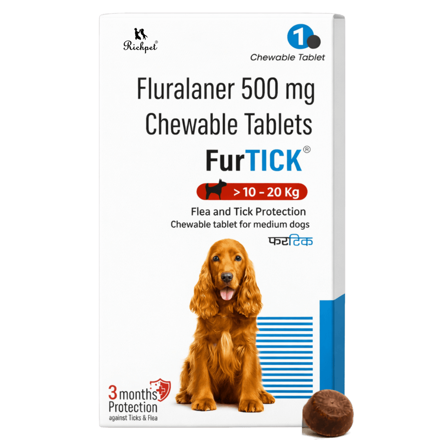 (10-20kg) 90-Day Tick & Flea Protection Chew - Richpet StoreRichpet Store