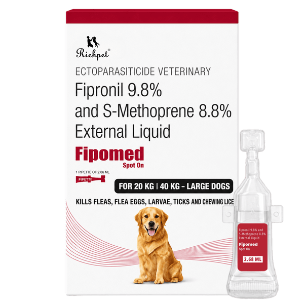 (20-40Kg) Monthly Tick & Flea Spot-On Pipette - Richpet StoreRichpet Store