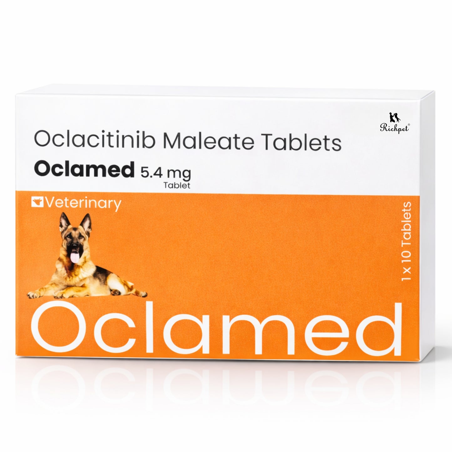 Richpet Oclamed Oclacitinib Tablets for Dogs 5.4 mg – Allergy & Itch Support