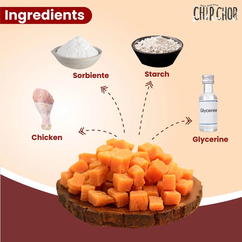 Chip Chops Diced Chicken Dog Treat 70g | Bite-Sized High Protein Training Rewards - Richpet StoreRichpet Store