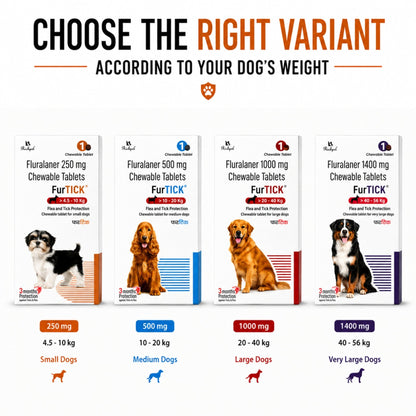 Furtick™ 3 - Month Tick Defense - Small Dog (4.5 - 10kg) - Richpet StoreRichpet Store
