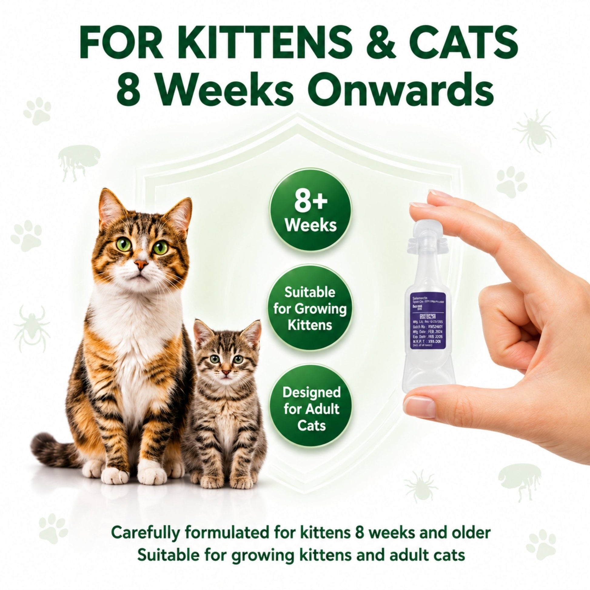 KittyMec Selamectin 6% Spot - On for Cats & Kittens | Advanced Flea & Tick Protection - Richpet StoreRichpet Store