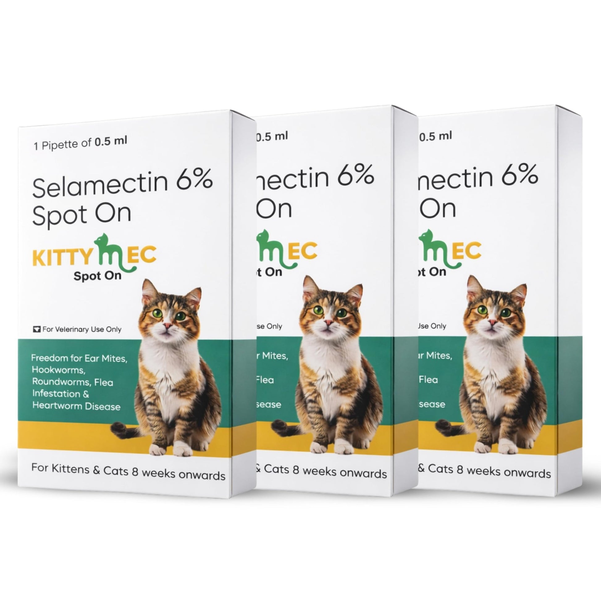 KittyMec Selamectin 6% Spot - On for Cats & Kittens | Advanced Flea & Tick Protection - Richpet StoreRichpet Store