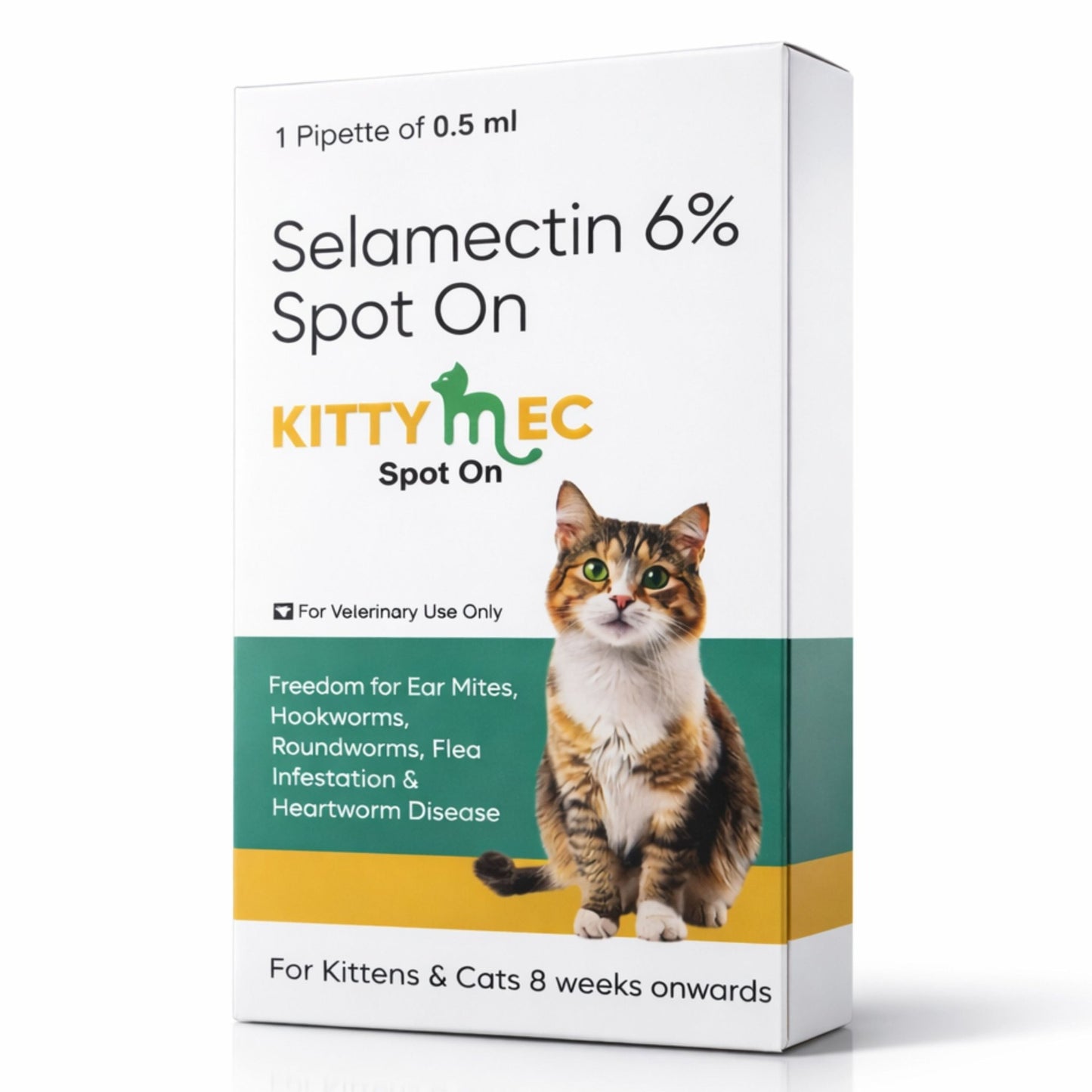 KittyMec Selamectin 6% Spot - On for Cats & Kittens | Advanced Flea & Tick Protection - Richpet StoreRichpet Store