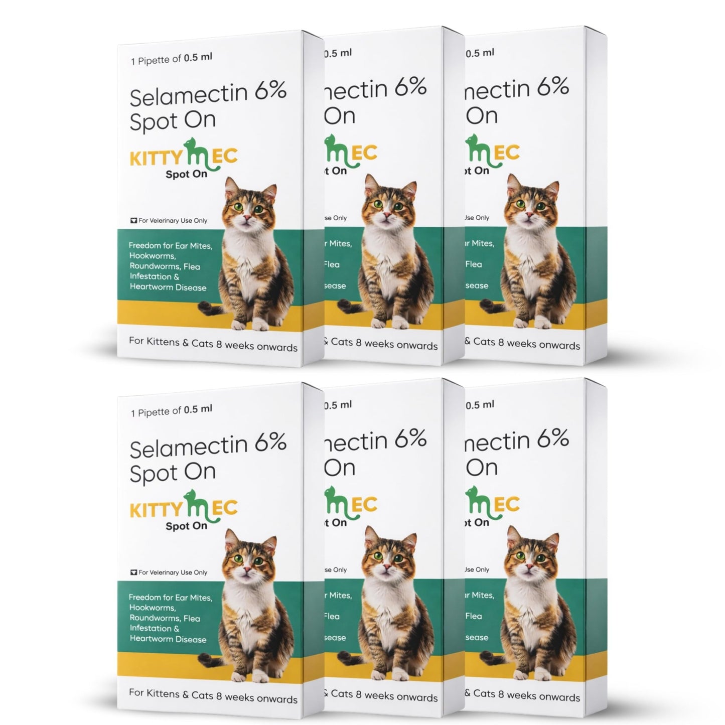 KittyMec Selamectin 6% Spot - On for Cats & Kittens | Advanced Flea & Tick Protection - Richpet StoreRichpet Store