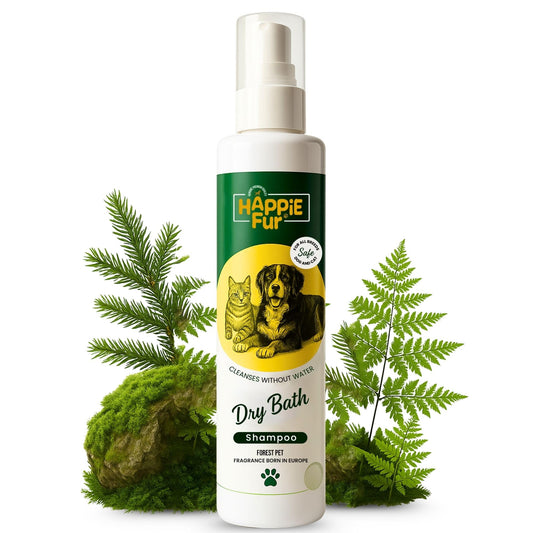 Richpet Dry Bath Shampoo Spray for Dogs & Cats – Waterless No - Rinse Pet Cleaner - Richpet StoreRichpet Store