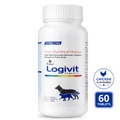 Richpet Logivit Dog Multivitamin Tablets with Chicken Flavour (60-Tablets)