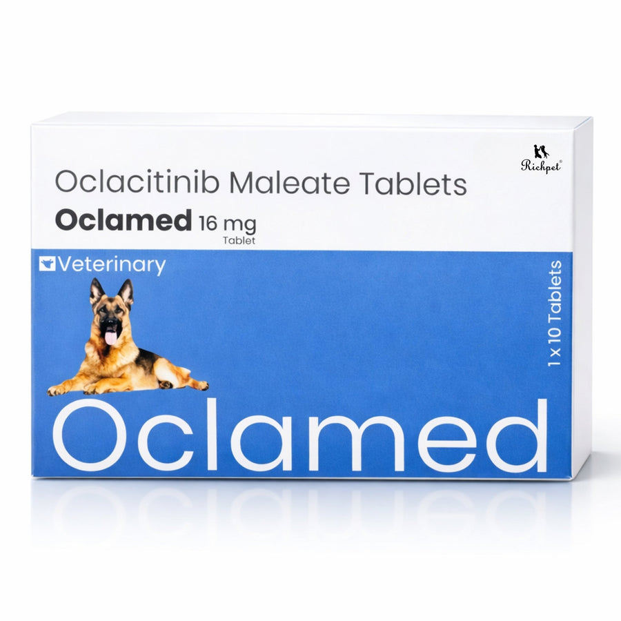 Richpet Oclamed Oclacitinib Tablets for Dogs – Allergy & Itch Support - Richpet StoreRichpet Store