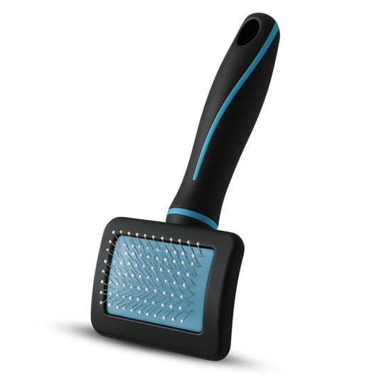 Richpet Slicker Brush for Dogs & Cats – Gentle Grooming Brush for Detangling & Shedding Control - Richpet StoreRichpet Store