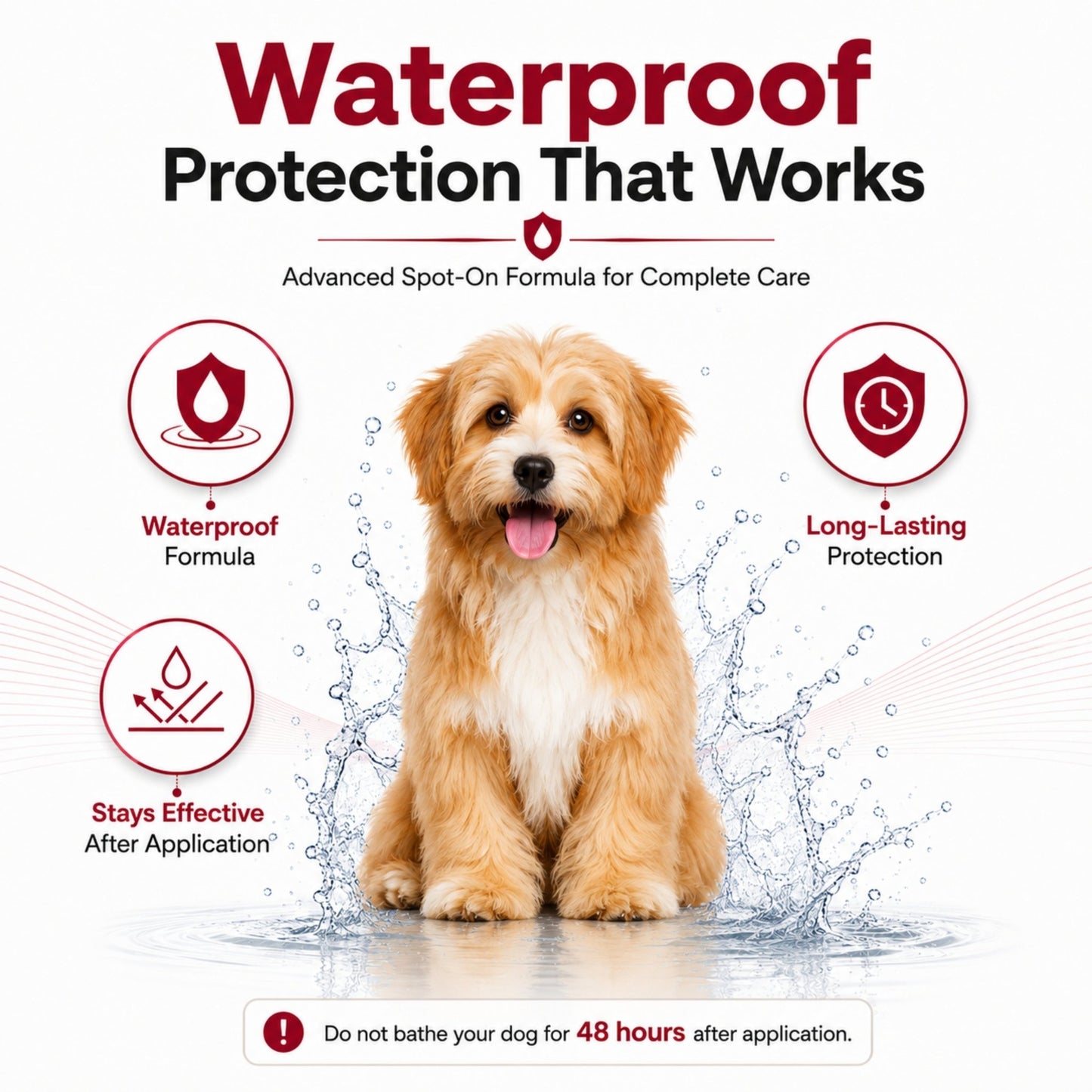 Richpet Spot On for Dogs (0 - 10 kg), Monthly Flea Tick Treatment, Topical Parasite Protection - Richpet StoreRichpet Store
