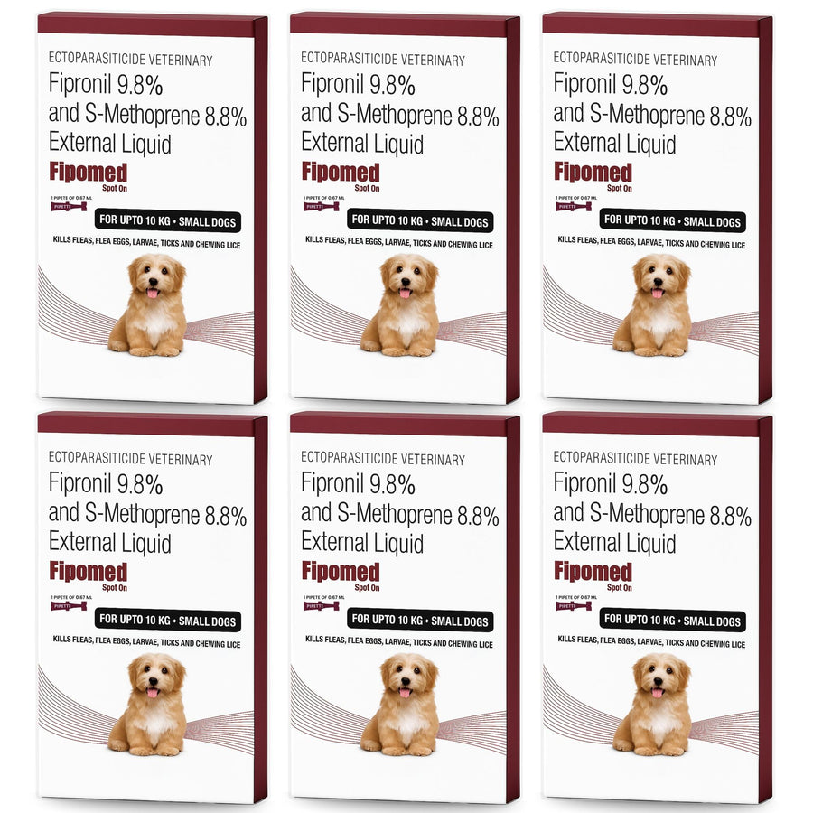 Richpet Spot On for Dogs (0 to 10kg), Topical Solution with Protection from Fleas, Ticks & Lice - Richpet StoreRichpet Store