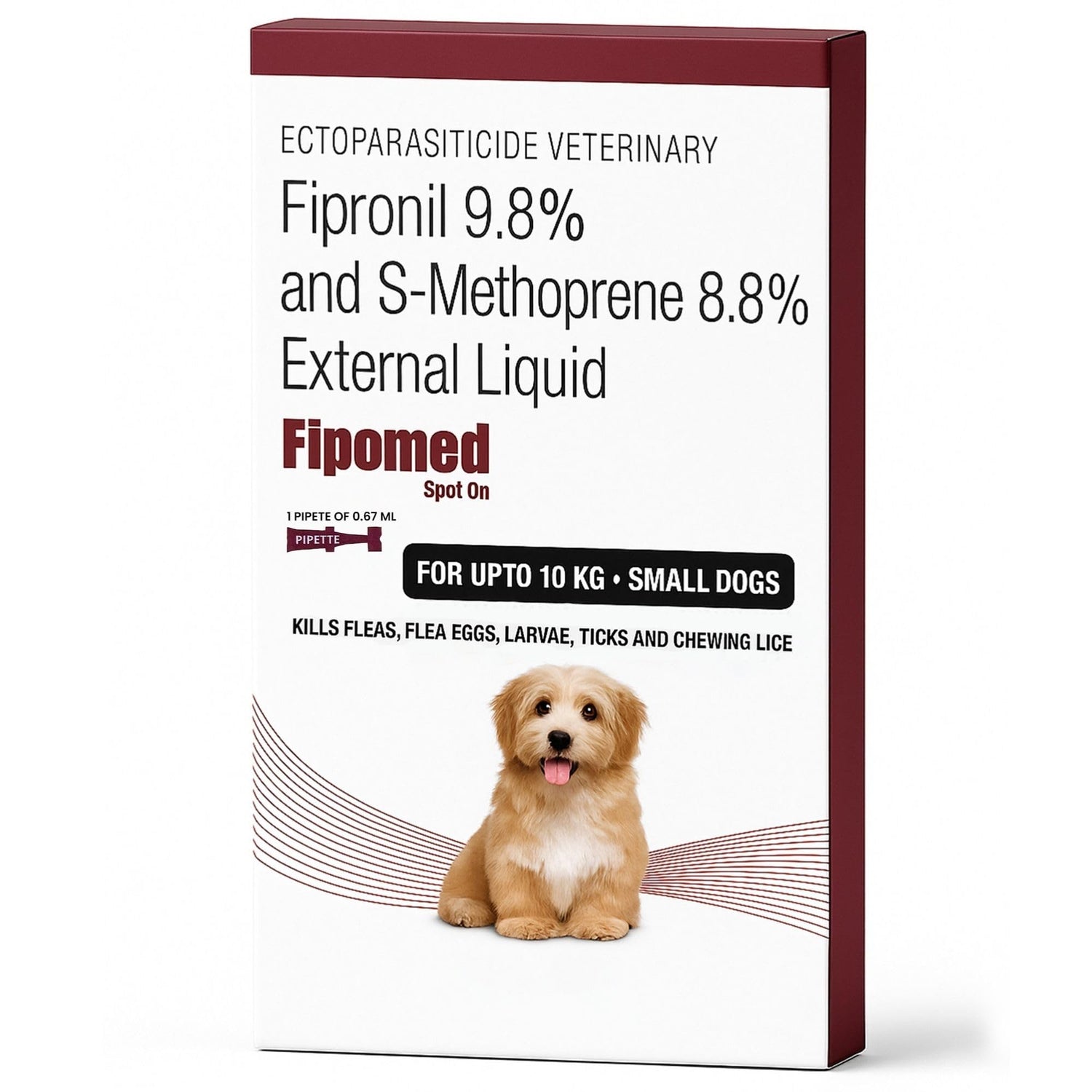Richpet Spot On for Dogs (0 to 10kg), Topical Solution with Protection from Fleas, Ticks & Lice - Richpet StoreRichpet Store