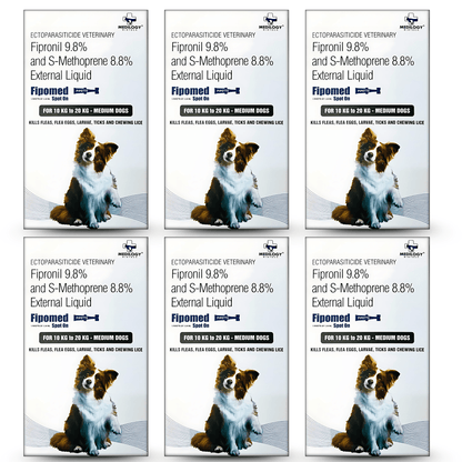 Richpet Spot On for Dogs (10 to 20kg), Topical Solution with Protection from Fleas, Ticks & Lice - Richpet StoreRichpet Store