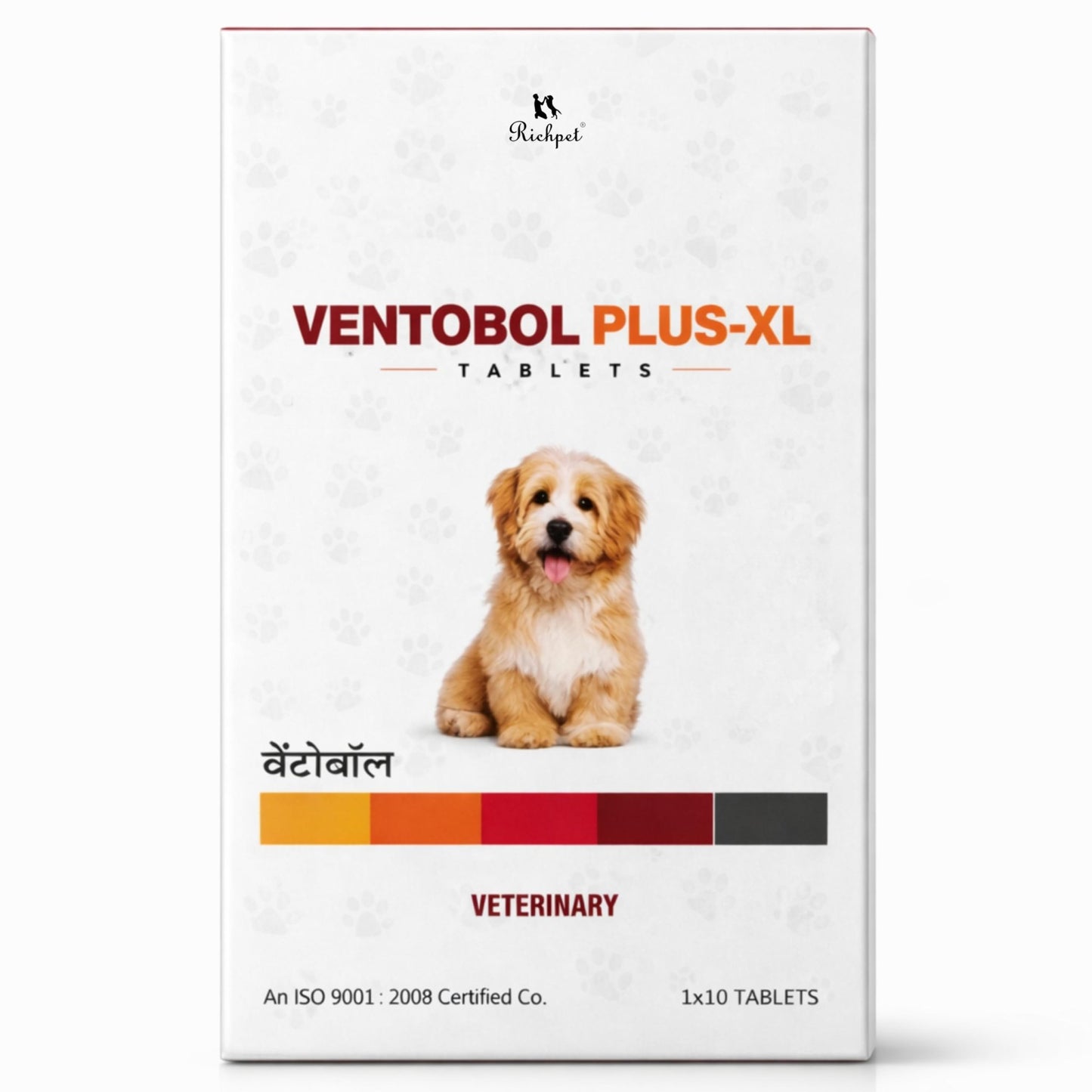 Ventobol Deworming Tablet for Dogs (0–35 kg) – Highly Effective Dog Deworming Tablet for Digestive Support & Gut Health, Easy to Administer, Routine Care, 1x10 Tablets - Richpet StoreRichpet Store