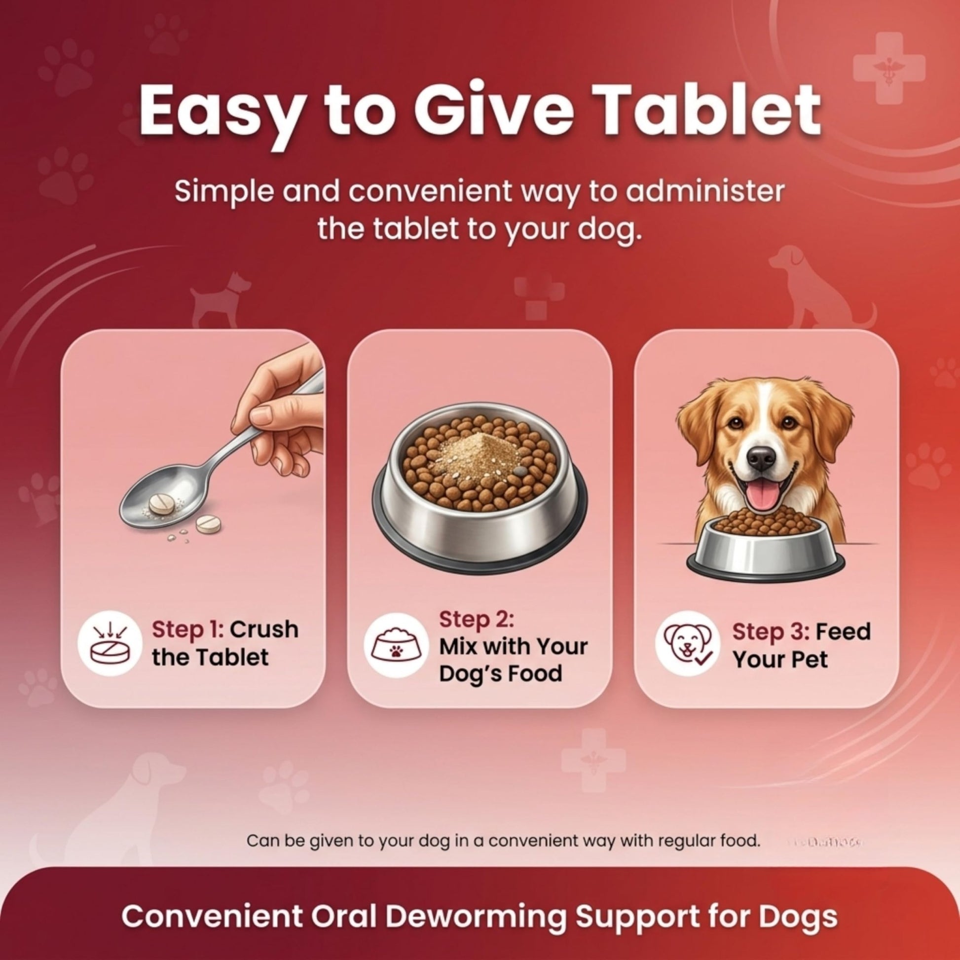 Ventobol Deworming Tablet for Dogs (0–35 kg) – Highly Effective Dog Deworming Tablet for Digestive Support & Gut Health, Easy to Administer, Routine Care, 1x10 Tablets - Richpet StoreRichpet Store